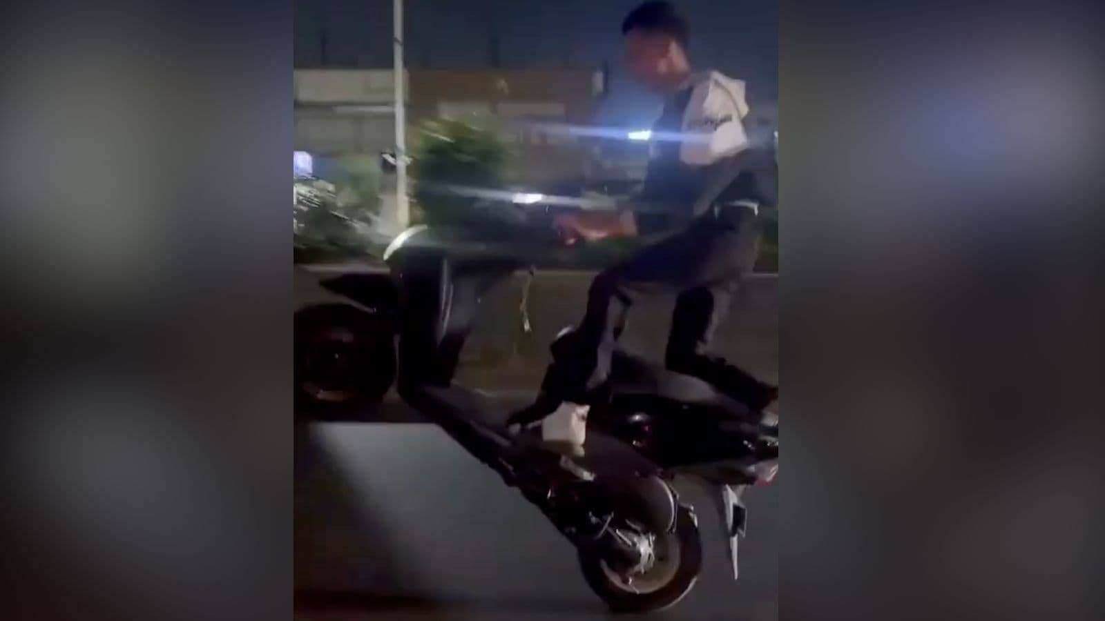 Delivery Executive Booked for Dangerous Bike Stunts in Hyderabad