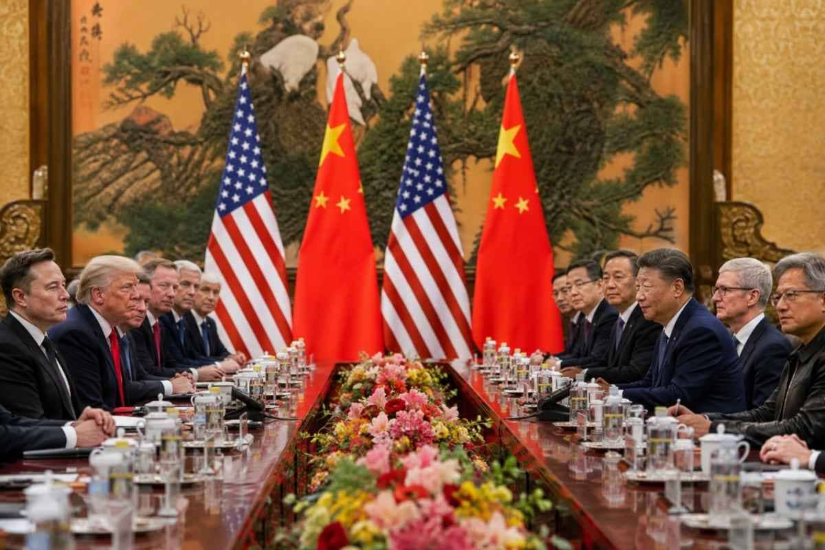 Trump and Xi Meet in Beijing Amid Tech and Trade Tensions