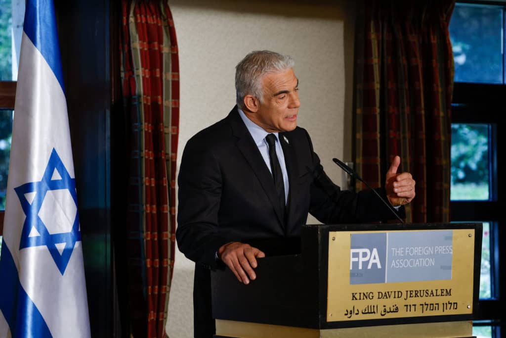 Israeli Opposition Leader Lapid Criticizes Emerging U.S.-Iran Deal, Accuses Netanyahu of Failure