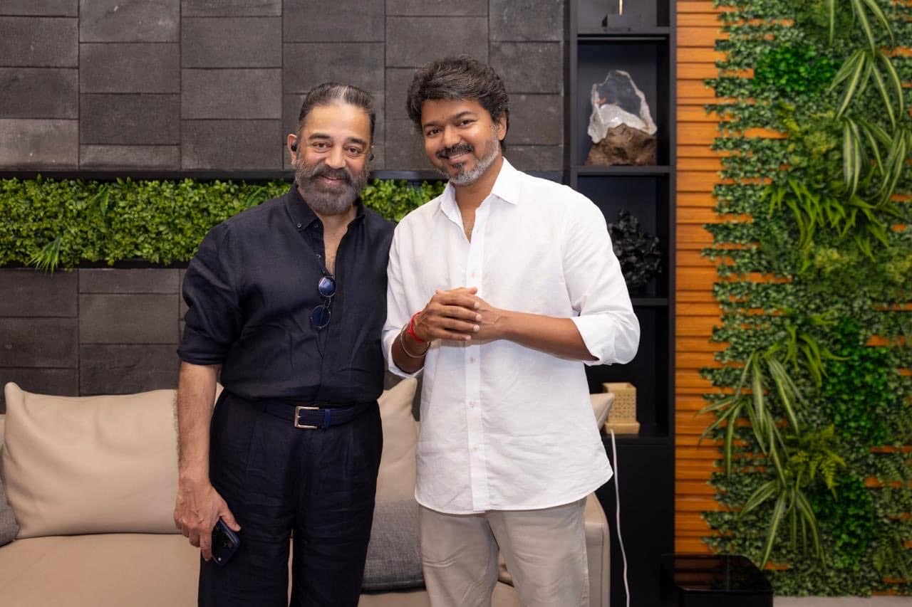 Kamal Haasan, Raghava Lawrence greet Tamil Nadu Chief Minister Vijay on birthday in Chennai