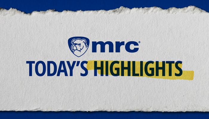 MRC Media Watchdog Reactions Today from MRC