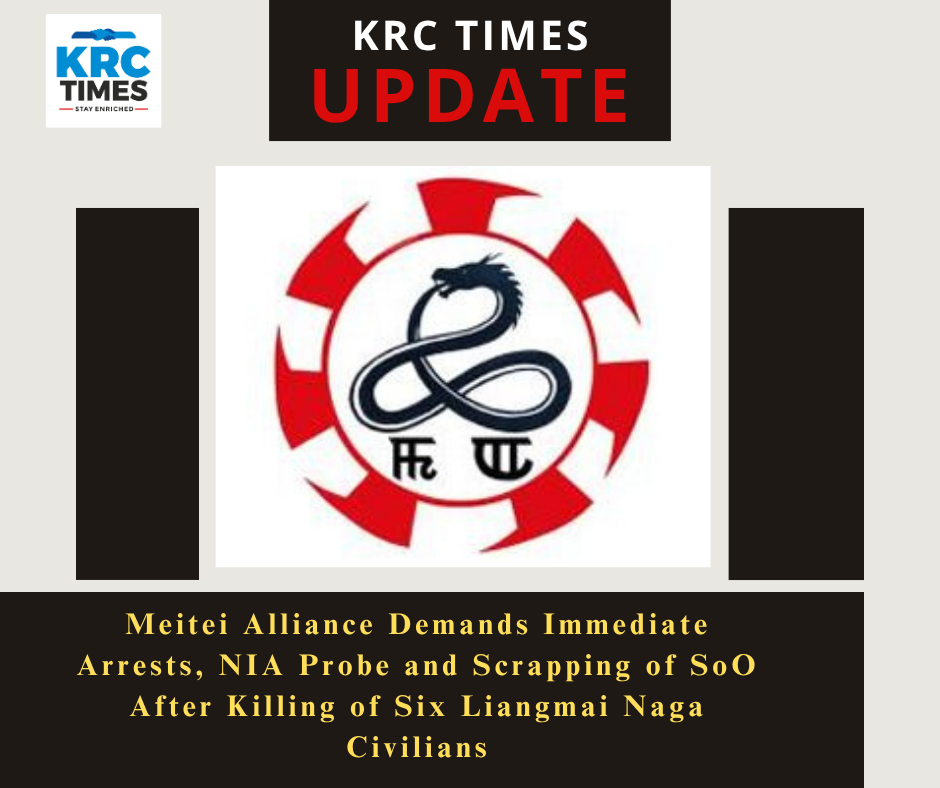Meitei Alliance Urges Prompt Arrests After Liangmai Naga Killings