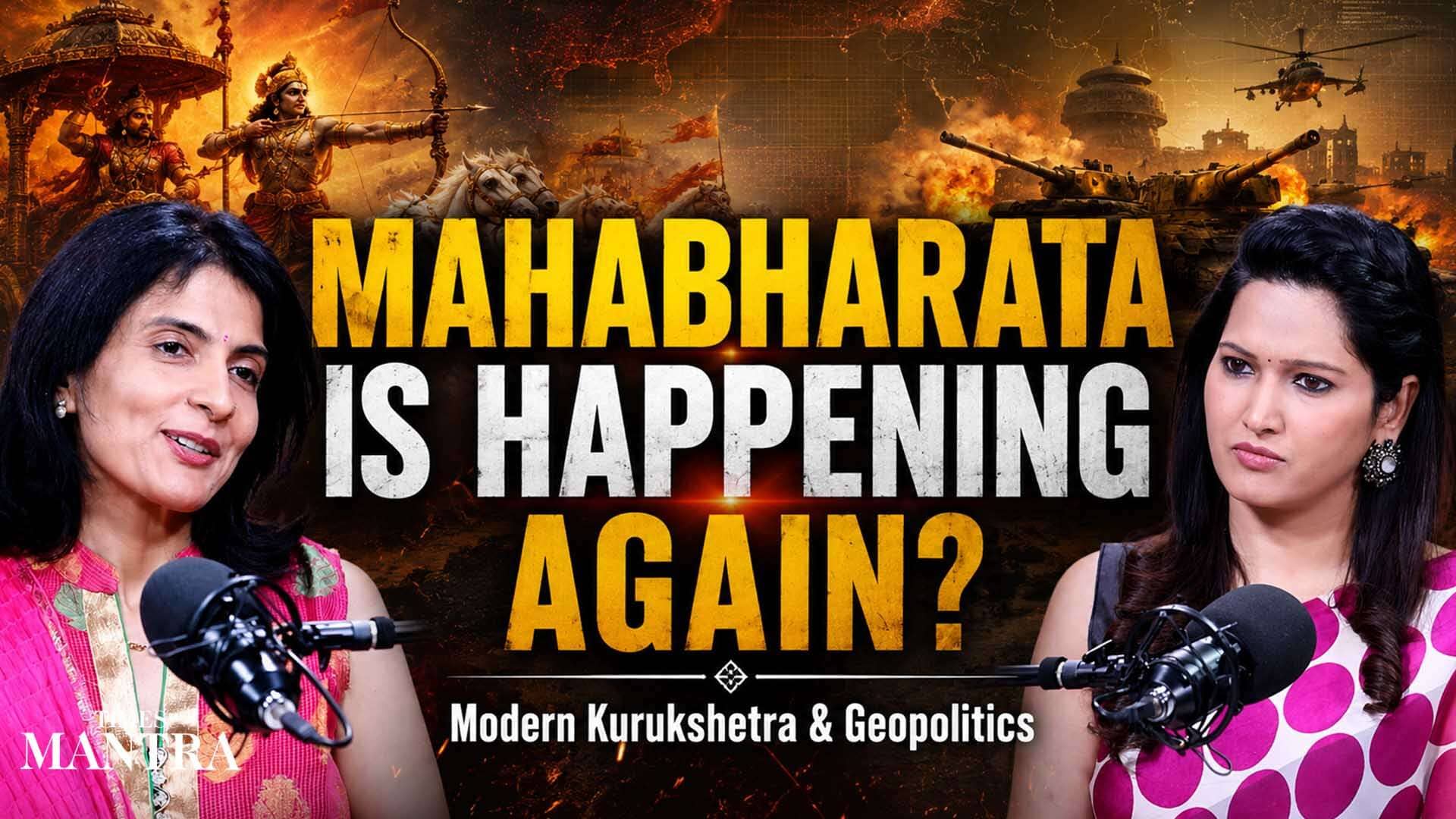 Mahabharata Parallels Examined In Modern Geopolitical Discourse With Ami Ganatra Analysis