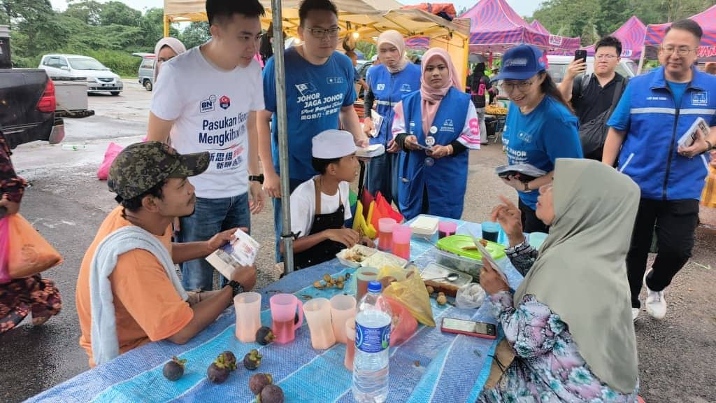 BN candidate urges Mengkibol state government to boost economy and keep youth