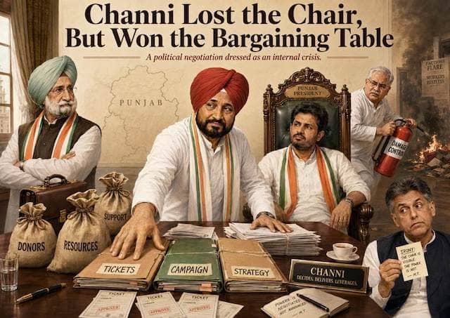 Channi Lost Seat, Won Deal | CM Channi Politics