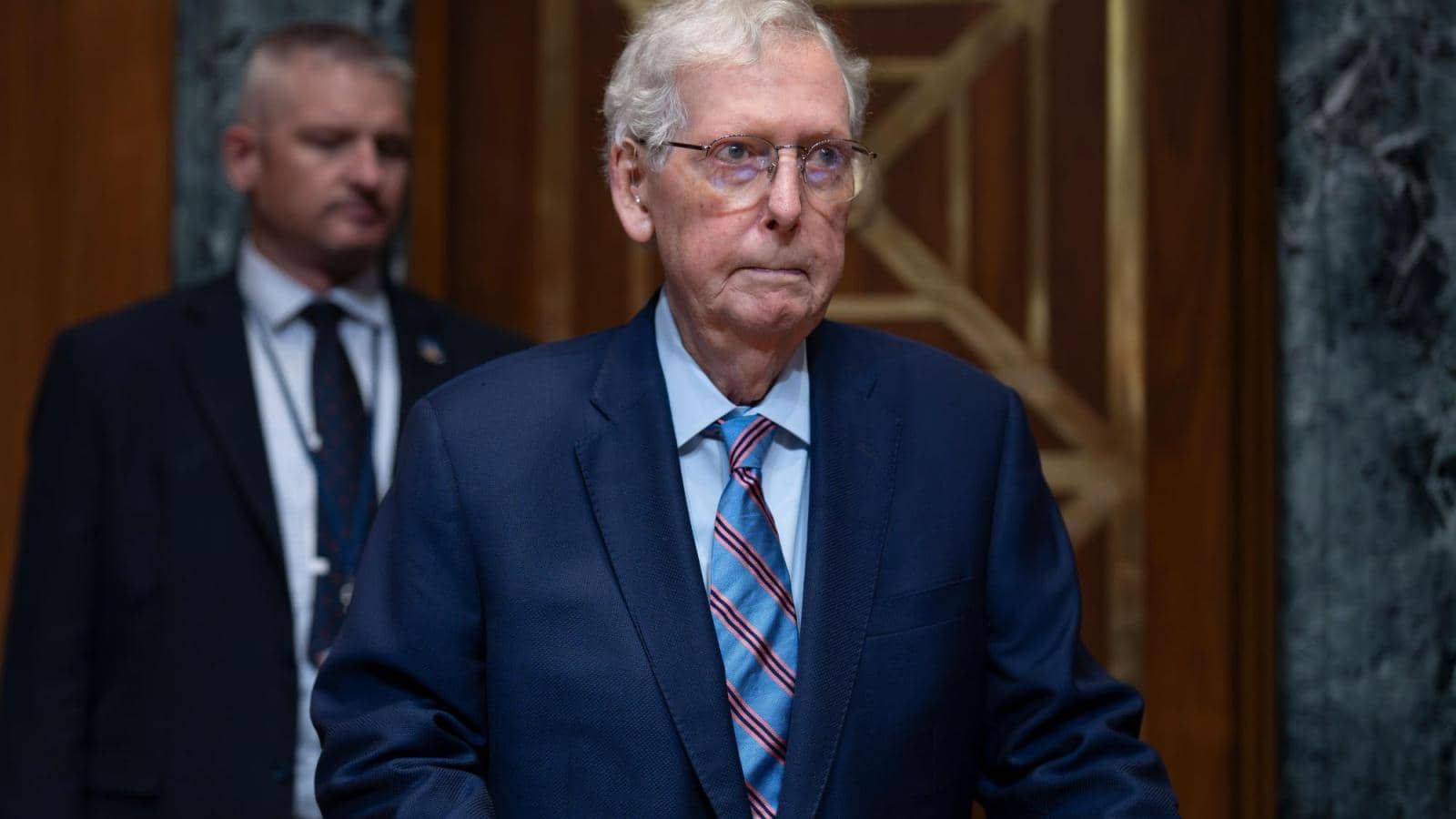 Senate Minority Leader McConnell Addresses GOP Allies While Hospitalized Amid Health Speculation