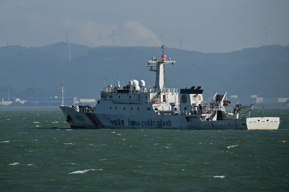 Japan, China coast guards face off near disputed islands