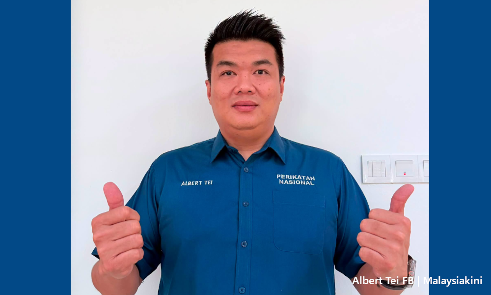 PN Associate Albert Tei Labels Harapan Supporters 'Barking Dogs' at Jelebu Polls