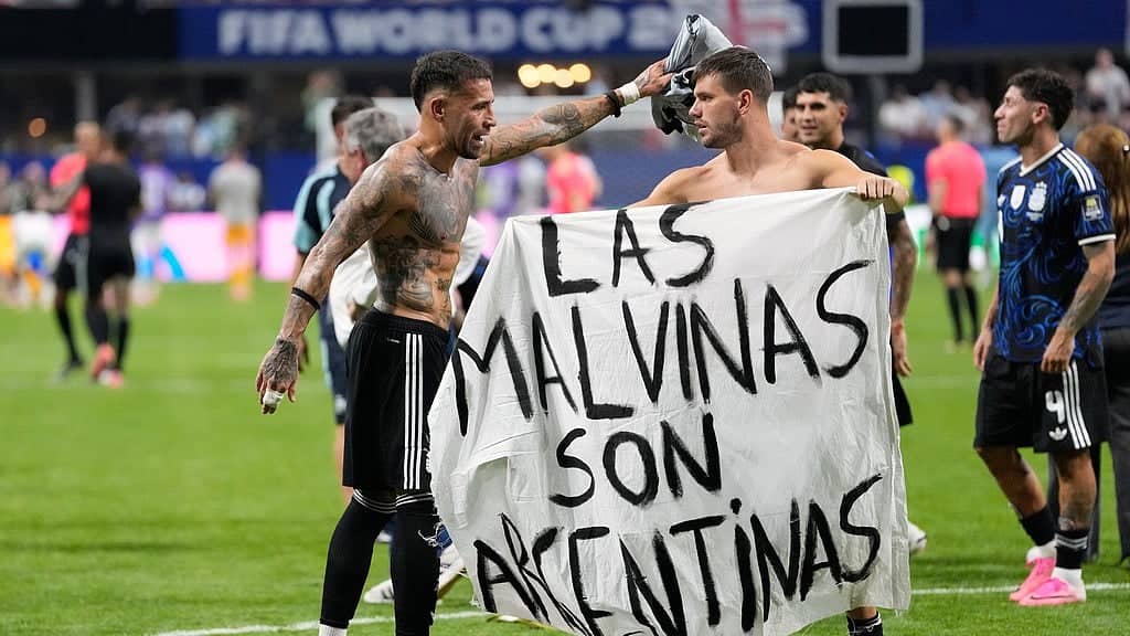White House Explains Support for Argentine Flag Displayed During Match vs. England