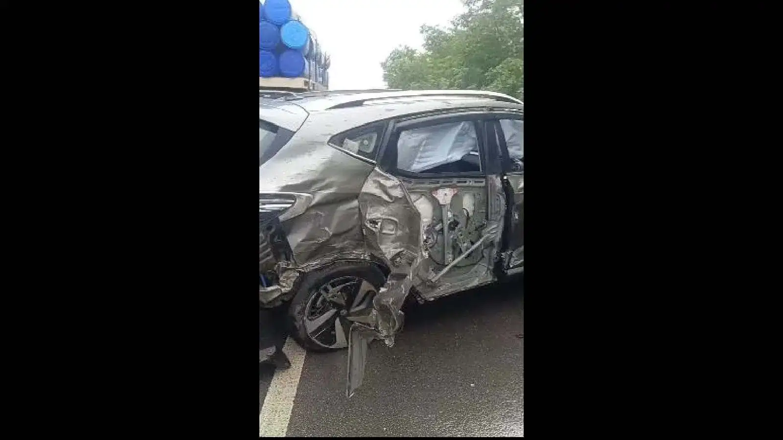 Fatal Crash on Hyderabad ORR Leaves Two Dead, Three Injured in Rash Driving Incident