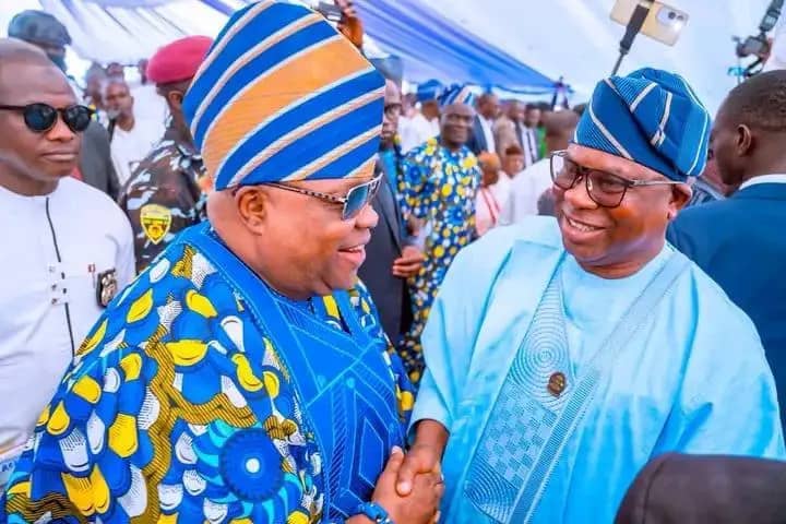 Adeleke, Oyebamiji Honor Ajibola Basiru's Deceased Mother At Fidau Prayer