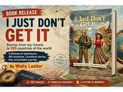 From Newcastle to Every Nation: Walty Ladder Publishes Memoir Inspired by His Journey to All 195 Countries