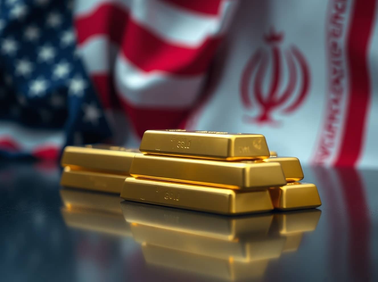 Gold Falls Below $4,100 Amid US-Iran Talks