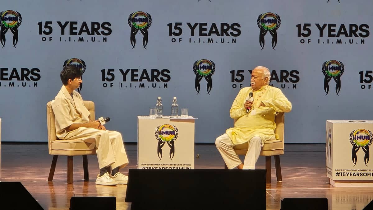 RSS Chief Bhagwat Backs Student Protests, Rejects 'Anti-National' Label