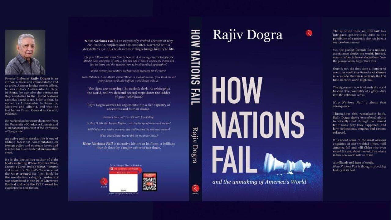 Rajiv Dogra Examines Leadership and Decline in New Book on Global Power Shifts