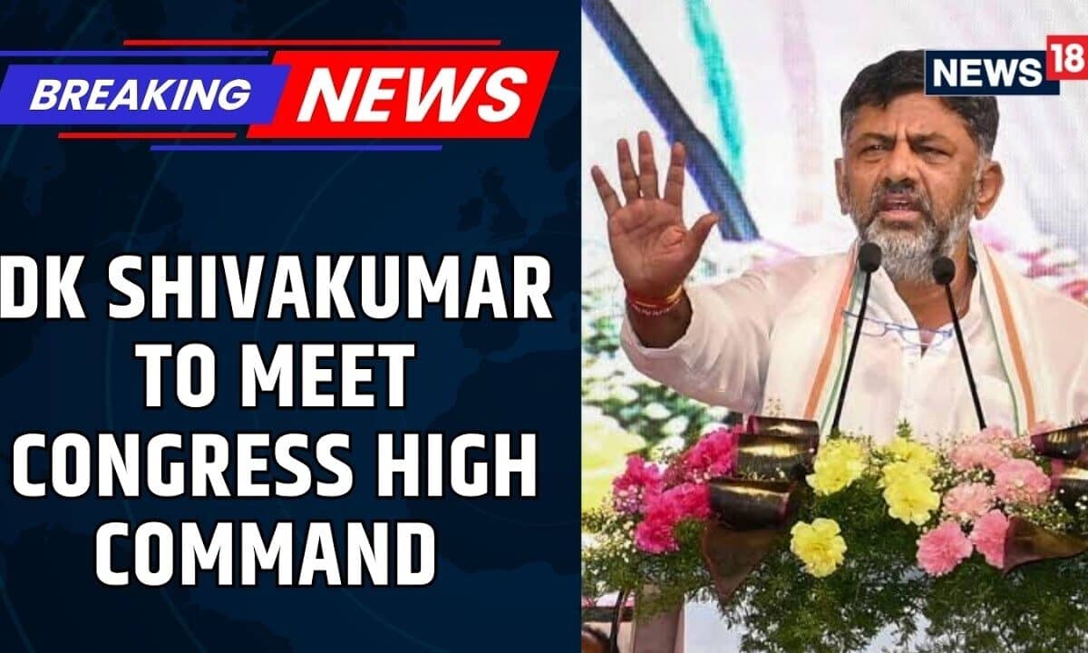 DK Shivakumar Travels to Delhi for Congress Talks