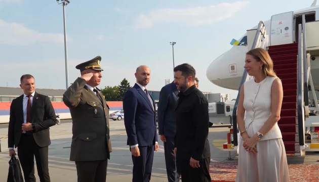 Ukrainian President Zelensky Makes Historic Trip to Serbia for Talks with President Vucic