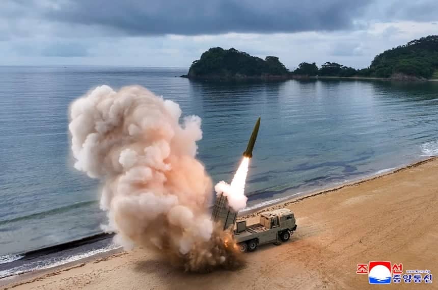 Pyongyang Launches Ballistic Missile Ahead of Joint Military Drills