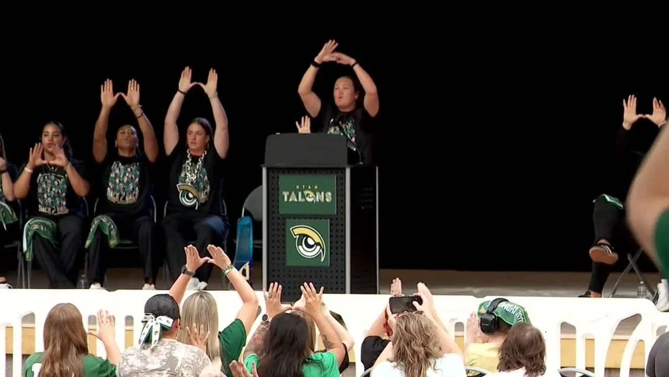 Utah Talons Celebrate City-Wide After Clinching AUSL Title