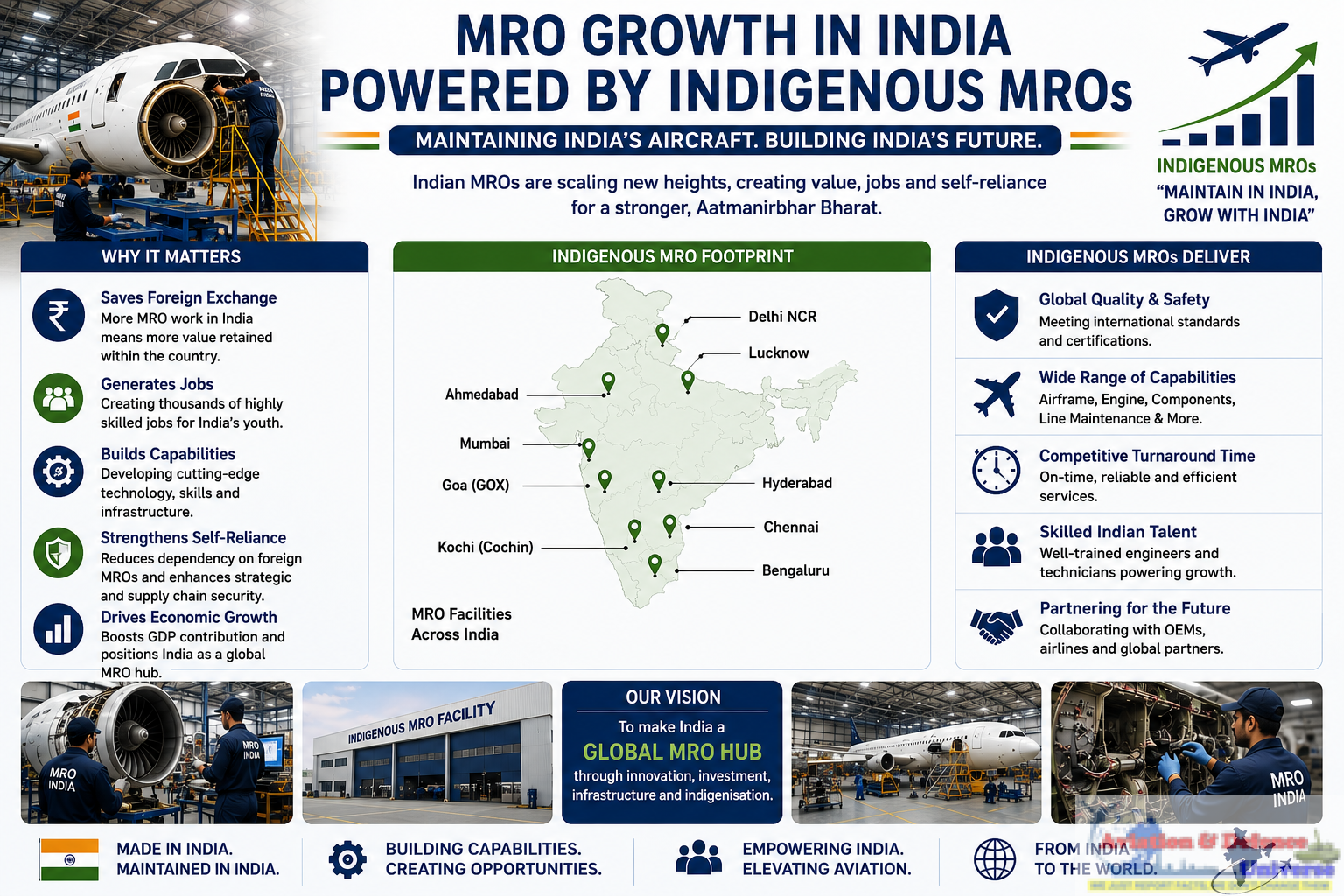 India's MRO Sector Shifts from Foreign Reliance to Homegrown Growth for Global Markets