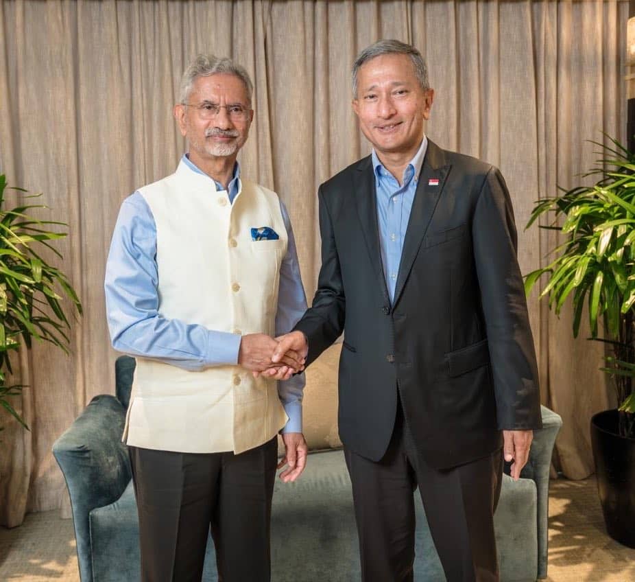 Jaishankar and Balakrishnan Explore Strengthening Strategic Partnership