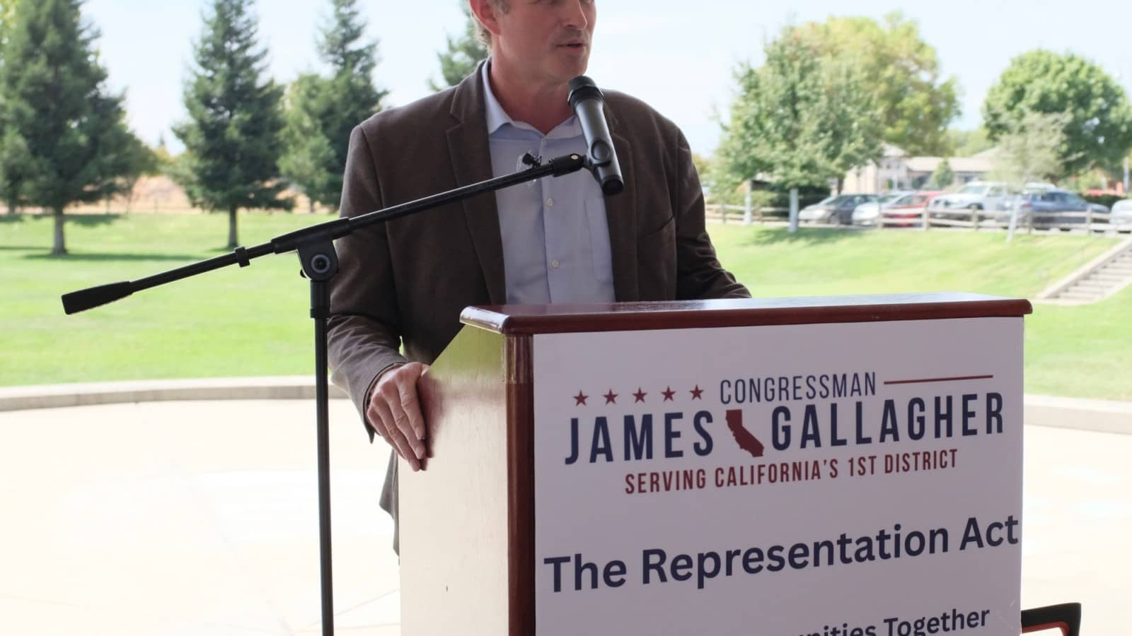 Chico: Gallagher Presents New Representation Bill