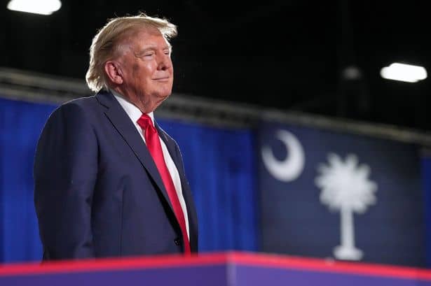 Trump Pauses Myrtle Beach Rally to Verify Audience Reaction Amid Darline Graham Support