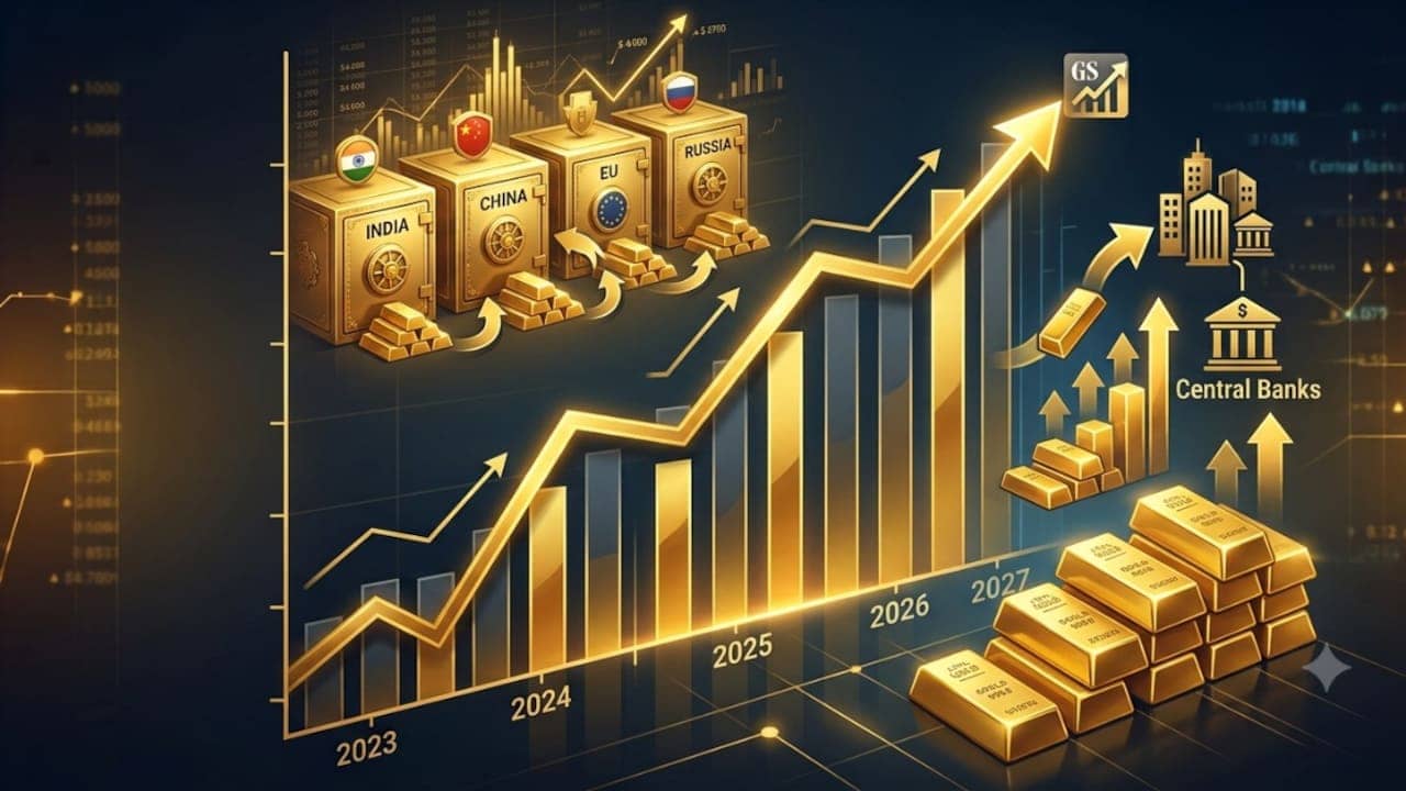 Gold Surges Past $4,600 as Goldman Sachs Forecasts Further Gains Toward $4,900
