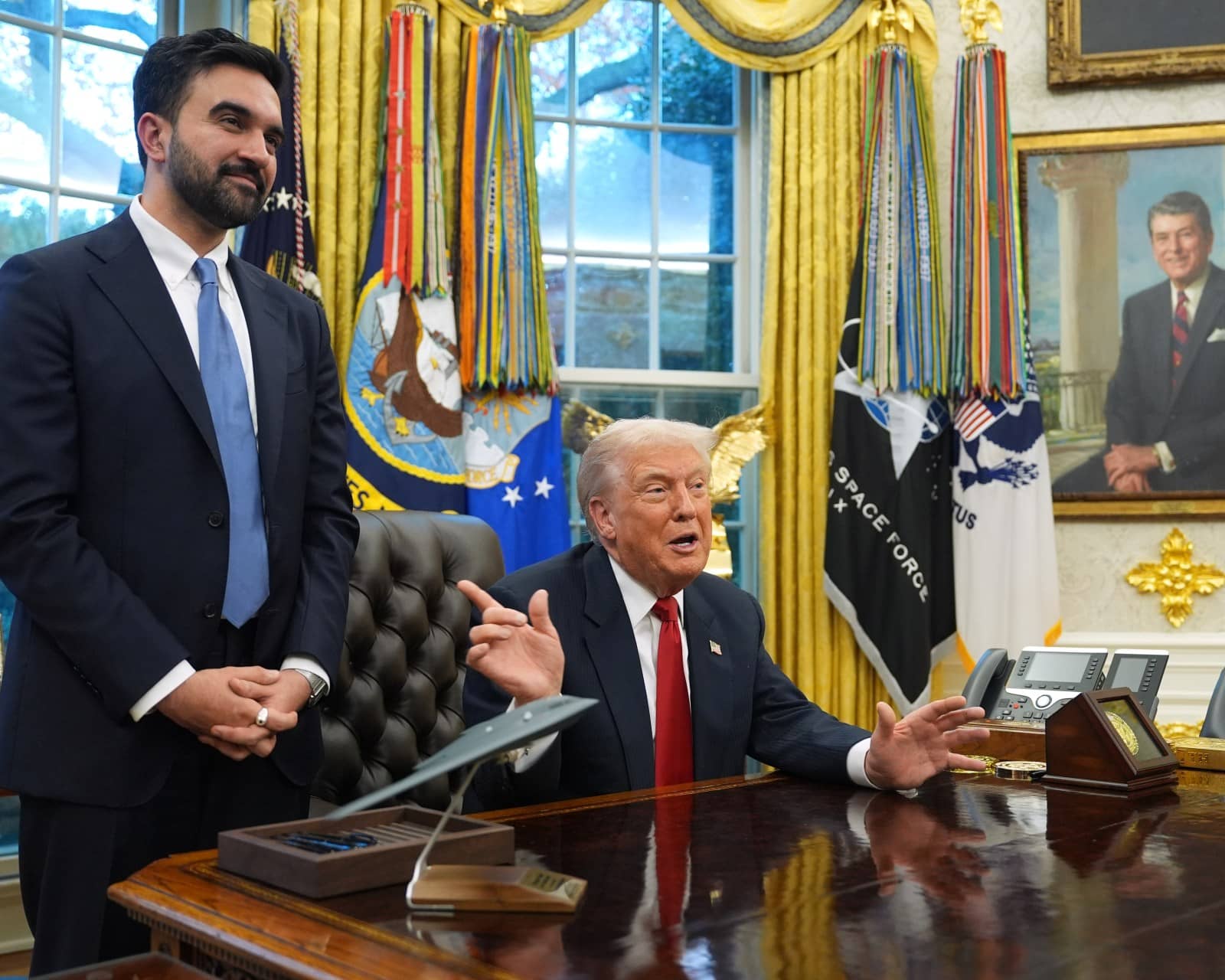 Trump Leads Mamdani in New Favorability Poll