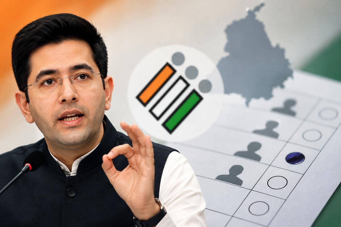 Raghav Chadha Calls Voter List Dispute Political Revenge