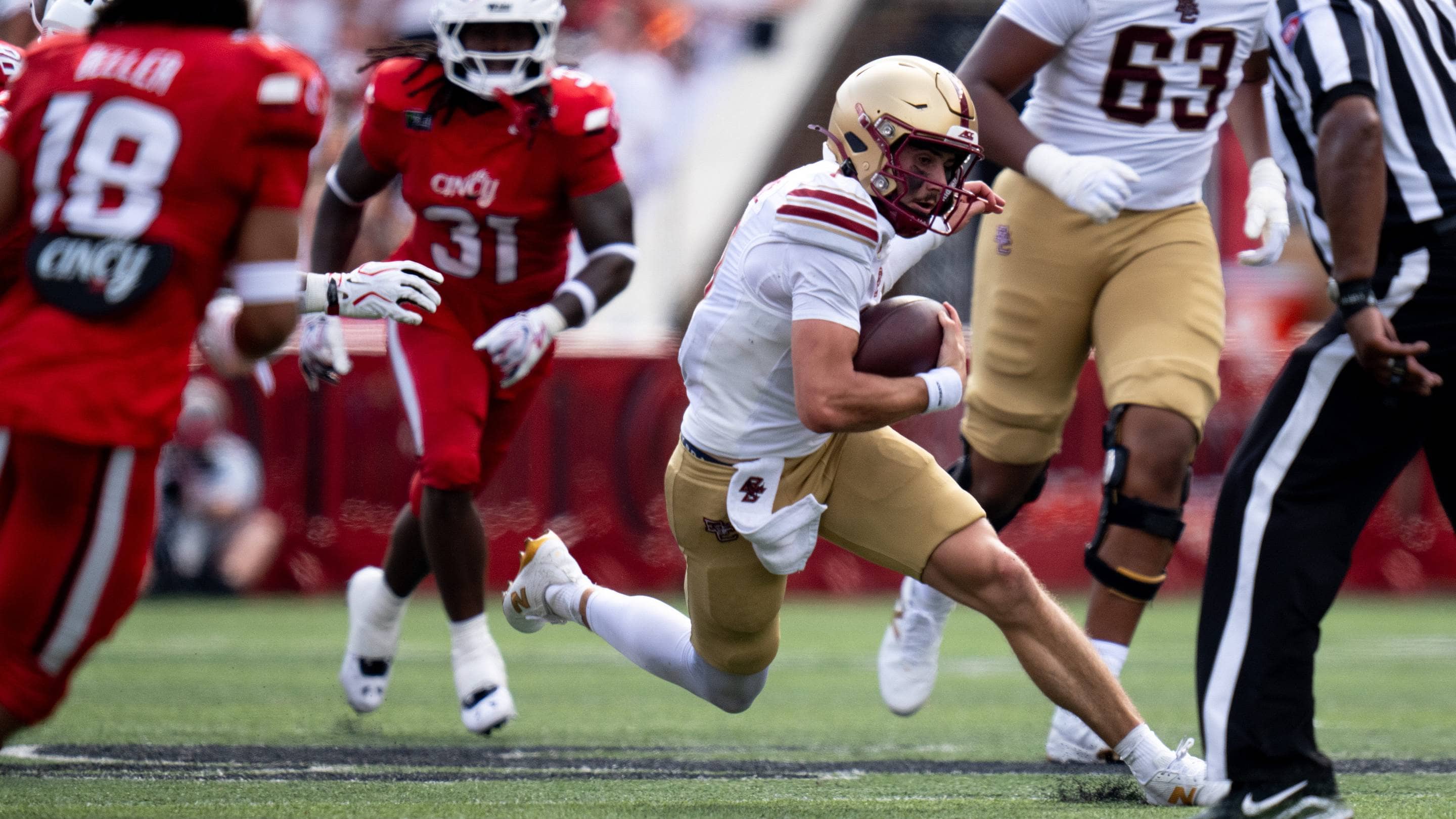 Cincinnati Defeats Boston College 34-15 in Opener