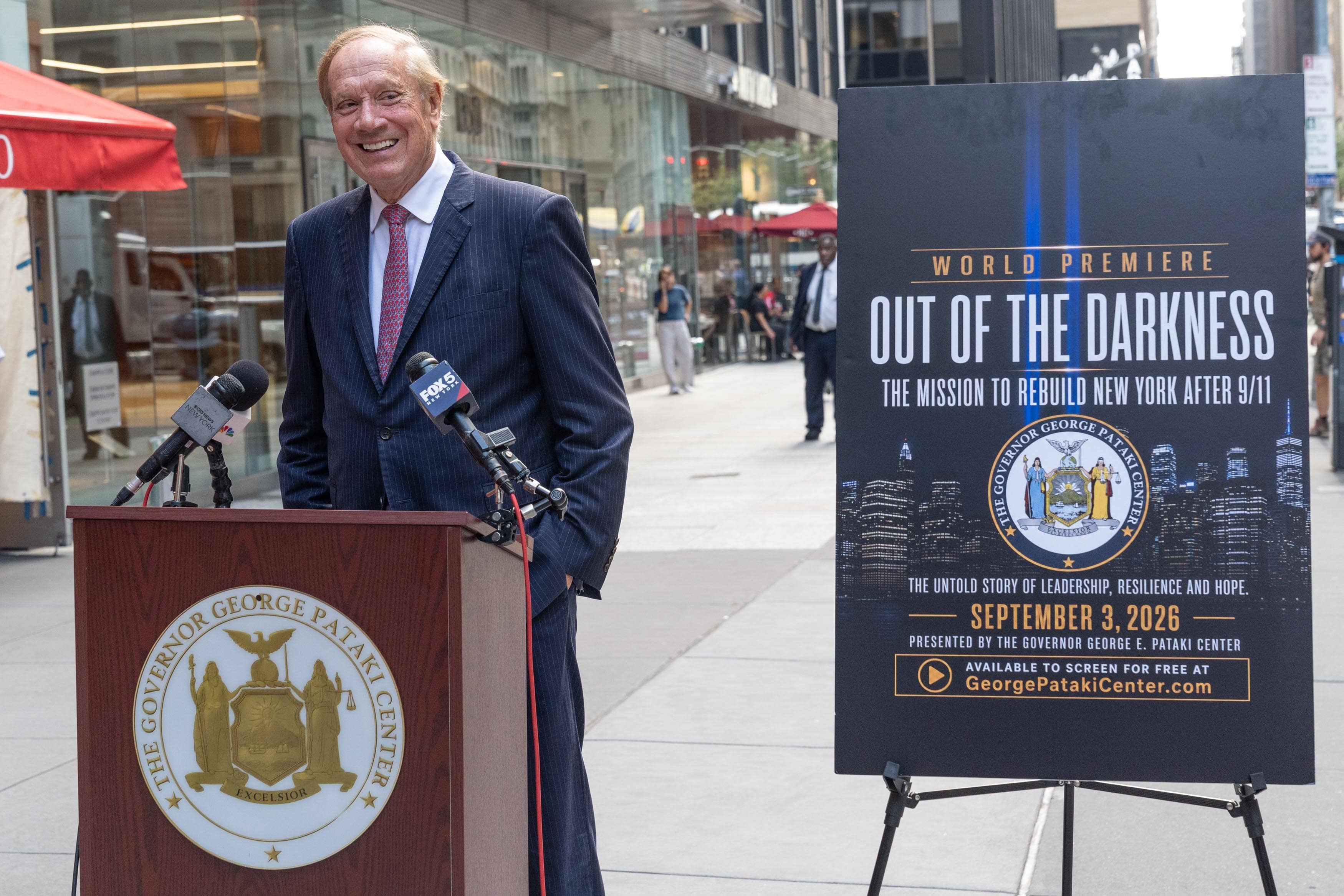 George Pataki Discloses 9/11 Illness Ahead of Attack's 25th Anniversary