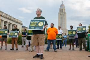 Nebraska State Workers Rally as Union Prioritizes Pay and Insurance in Contract Talks