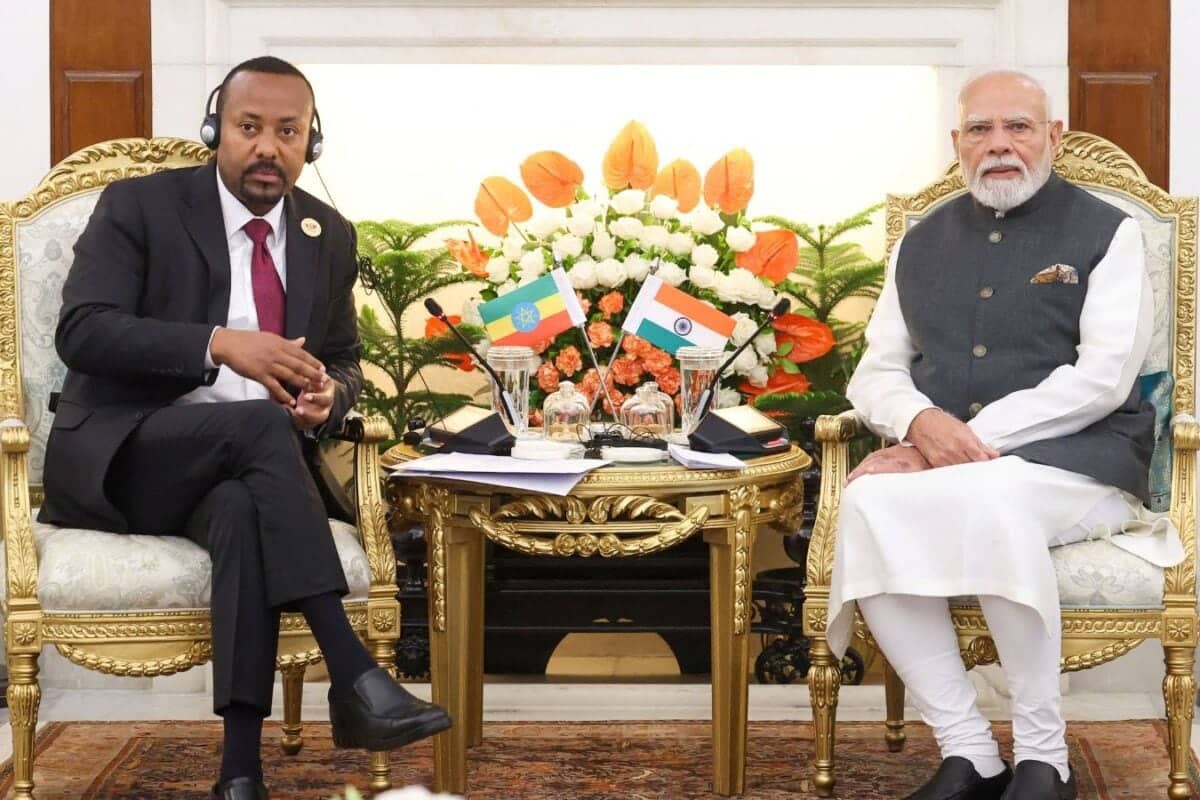 Modi's Ethiopia Visit Gains Significance Amid BRICS Talks and Houthi Risks to Bab el-Mandeb