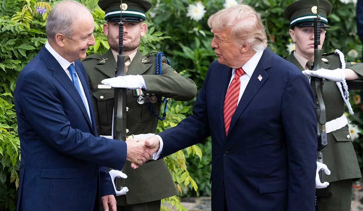 Michael Martin Matches Trump's Diplomatic Approach