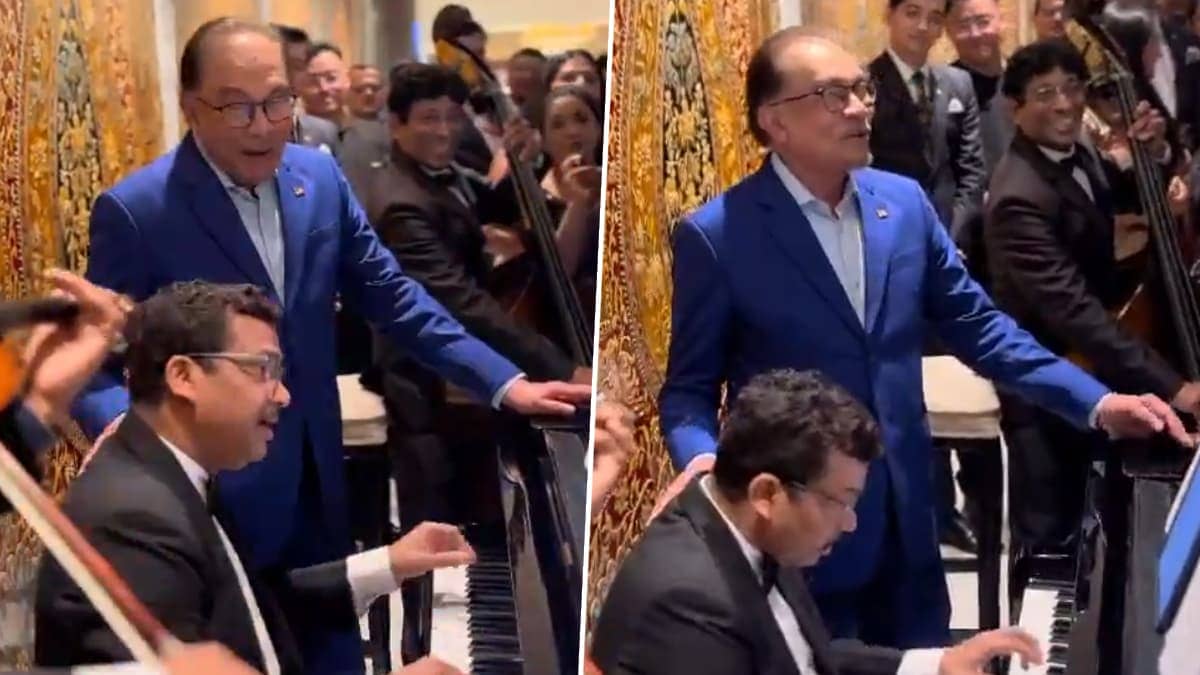 Malaysian Prime Minister Anwar Ibrahim Performs Bollywood Song at BRICS Summit in Delhi