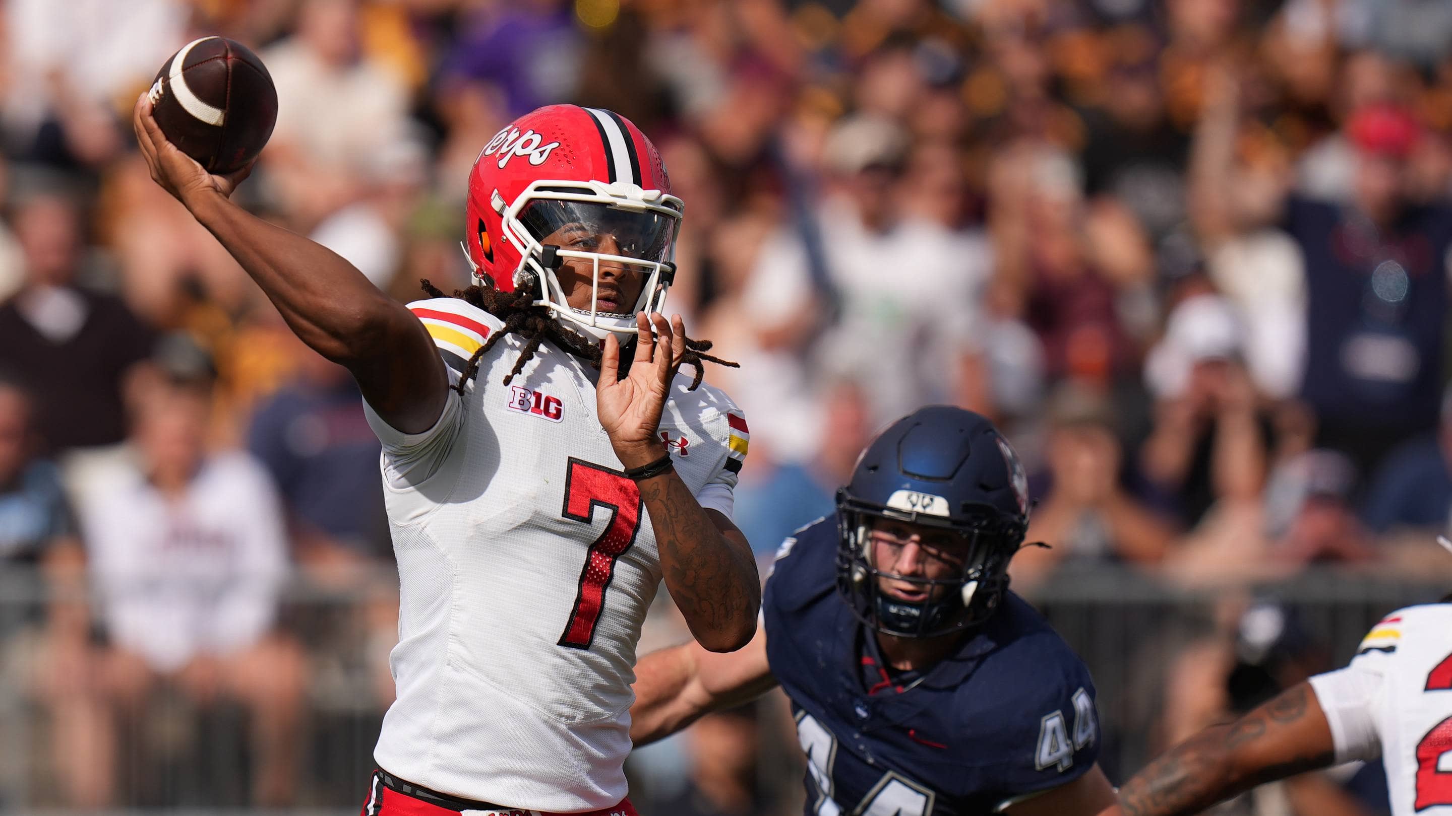 Malik Washington Leads Maryland to 38-14 Victory Over UConn