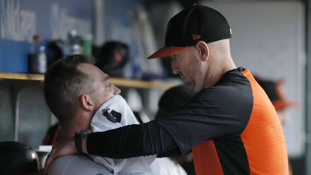 Orioles Place Kyle Bradish on Injured List, Ending Season With Abdominal Strain