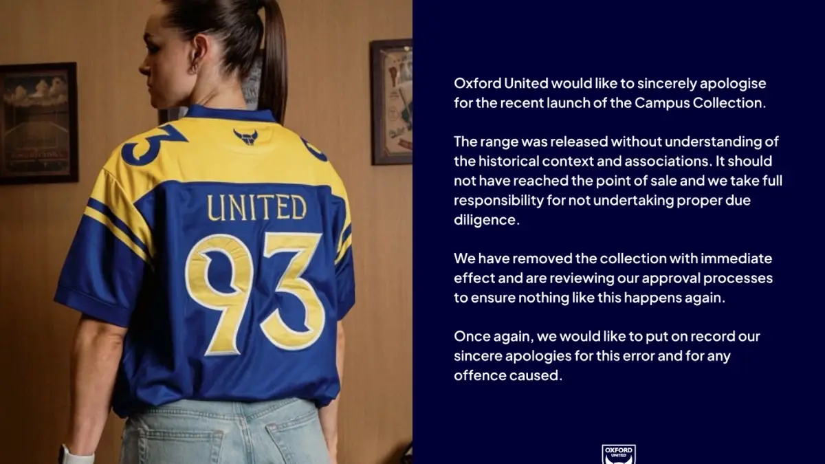 Oxford United Withdraws 'United 93' Apparel Following 9/11 Anniversary Backlash