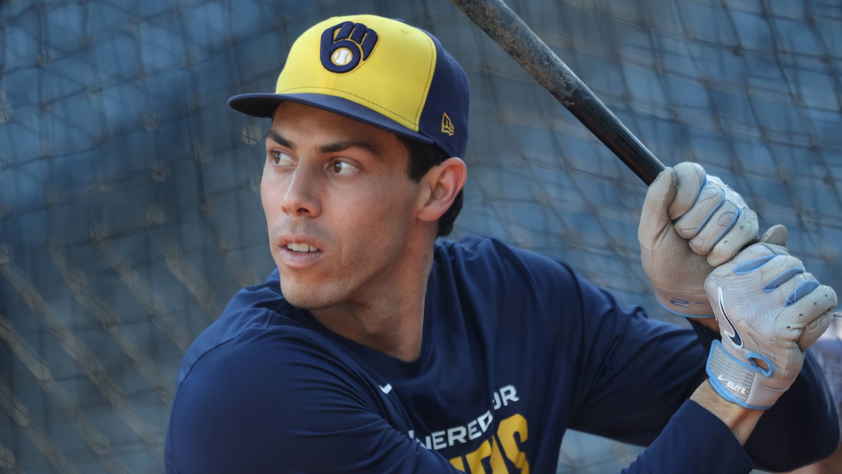 Christian Yelich Prepares at PNC Park Ahead of Brewers-Pirates Showdown