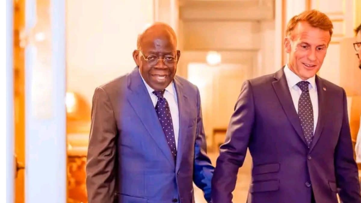 Macron Hosts Tinubu for Private Dinner in Paris