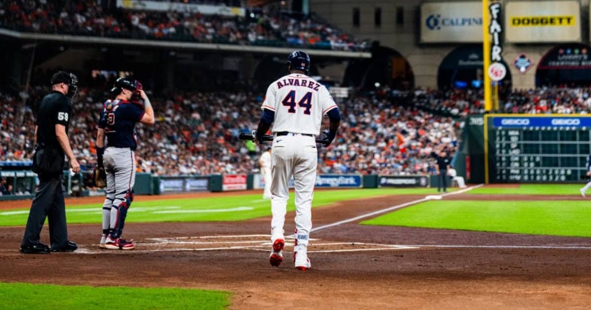 Yordan Alvarez Becomes Fifth Player in MLB History to Reach 40-HR, 100-RBI Mark Before Age 30