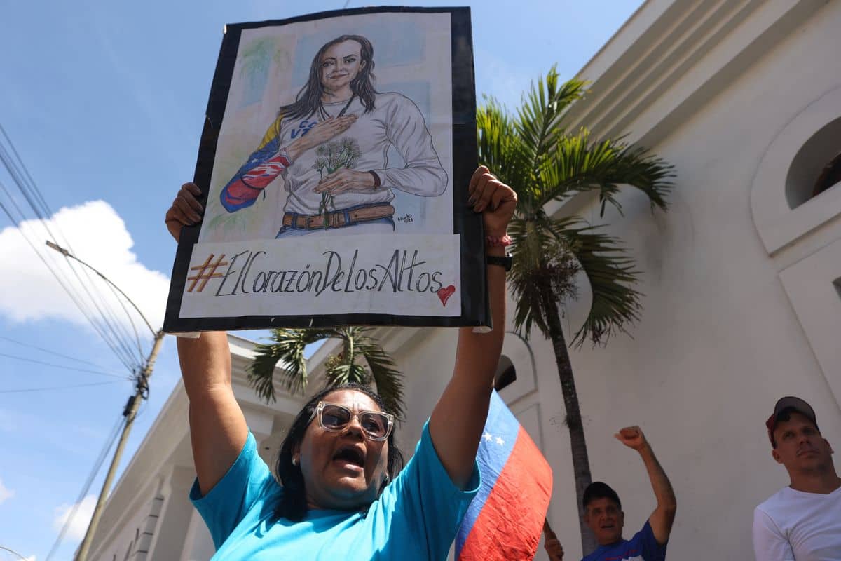 Protesters in Venezuela Call for Opposition Leader's Safe Return and New Elections