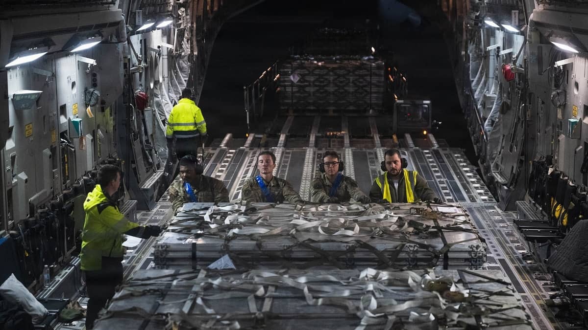 Closed Eurasian Airspace Disrupts U.S. Military Mobility and Commercial Routes