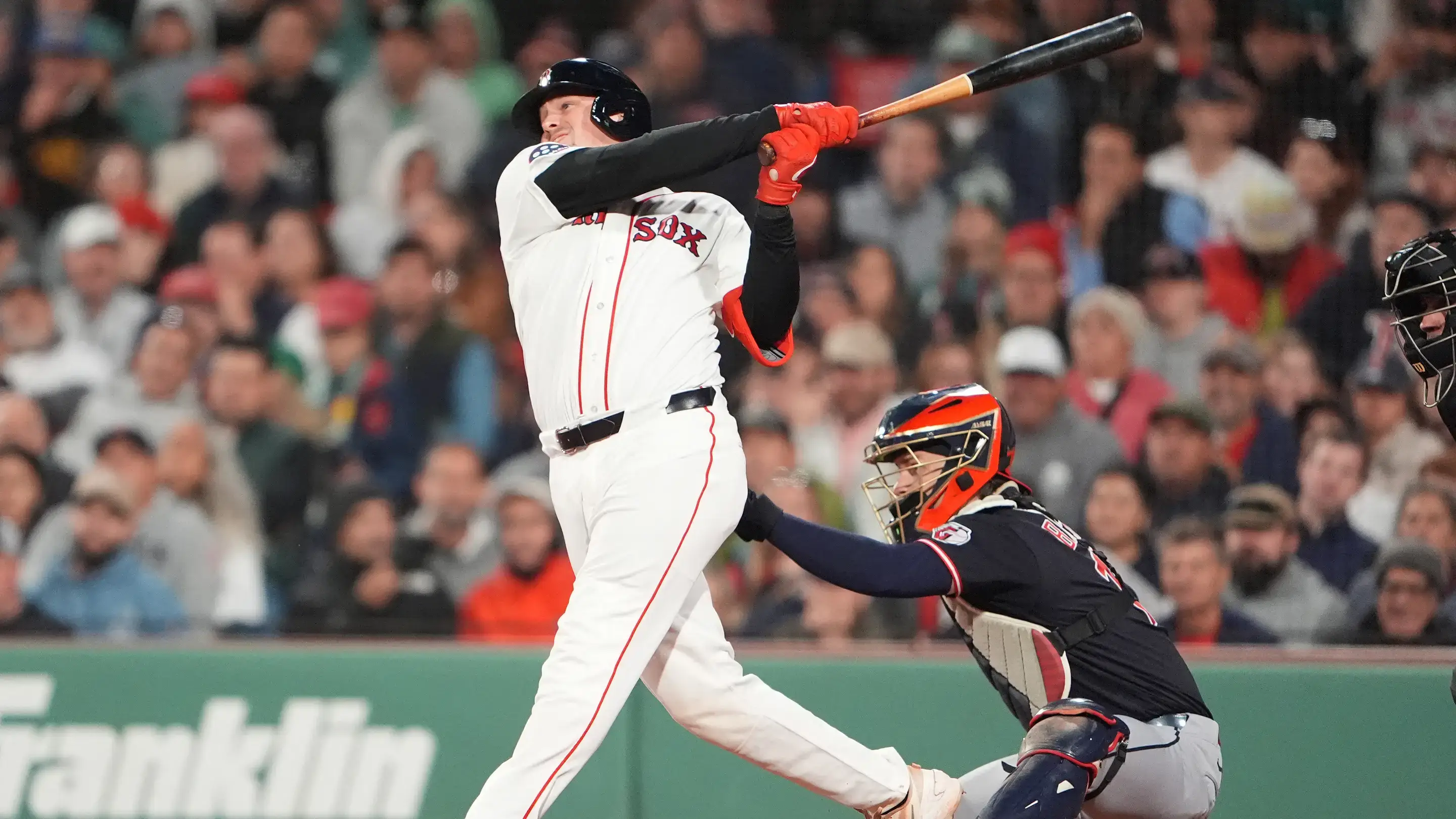 Adley Rutschman Hits Single Against Guardians at Fenway Park on Sep 23, 2026