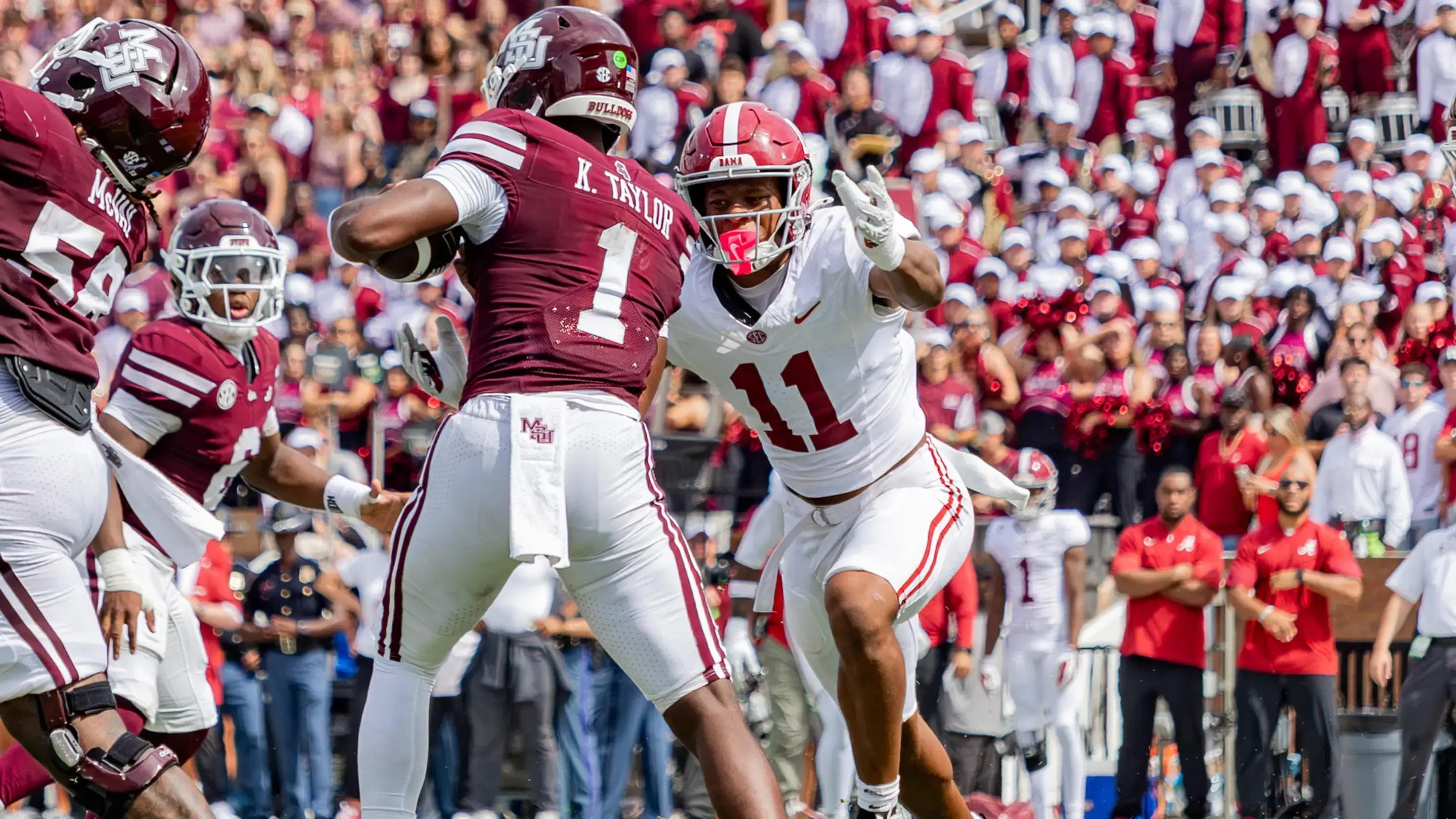 Xavier Griffin Named Athlete of the Week After Dominant Performance Against Mississippi State