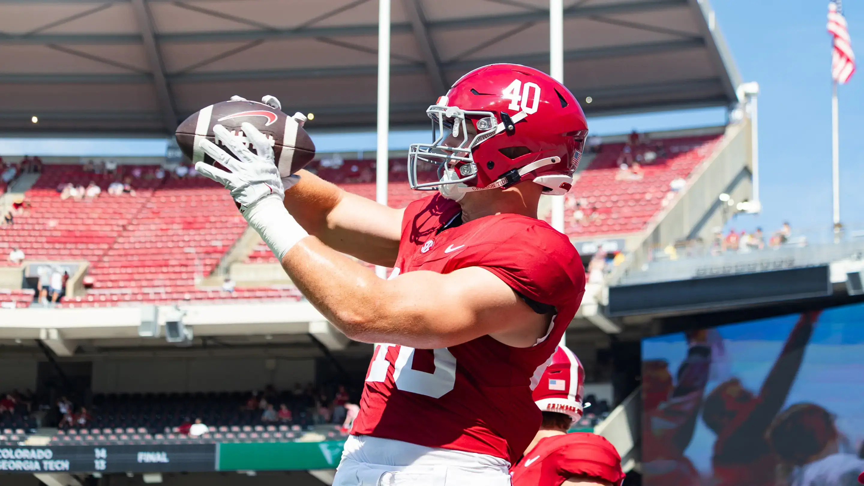 Bama TE Josh Ford Prepares Ahead of Sept 5, 2026 Matchup vs ECU