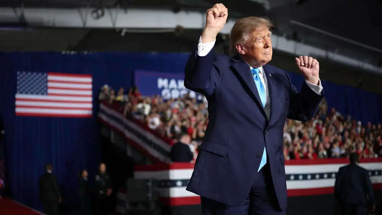 Trump's Campaign Rallies Feature Sharp Divisions and Unclear Promises
