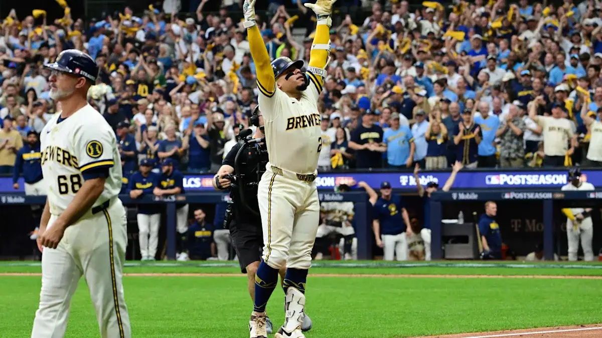 Brewers take 2-0 NLCS lead over Dodgers after Turang homer, bullpen win