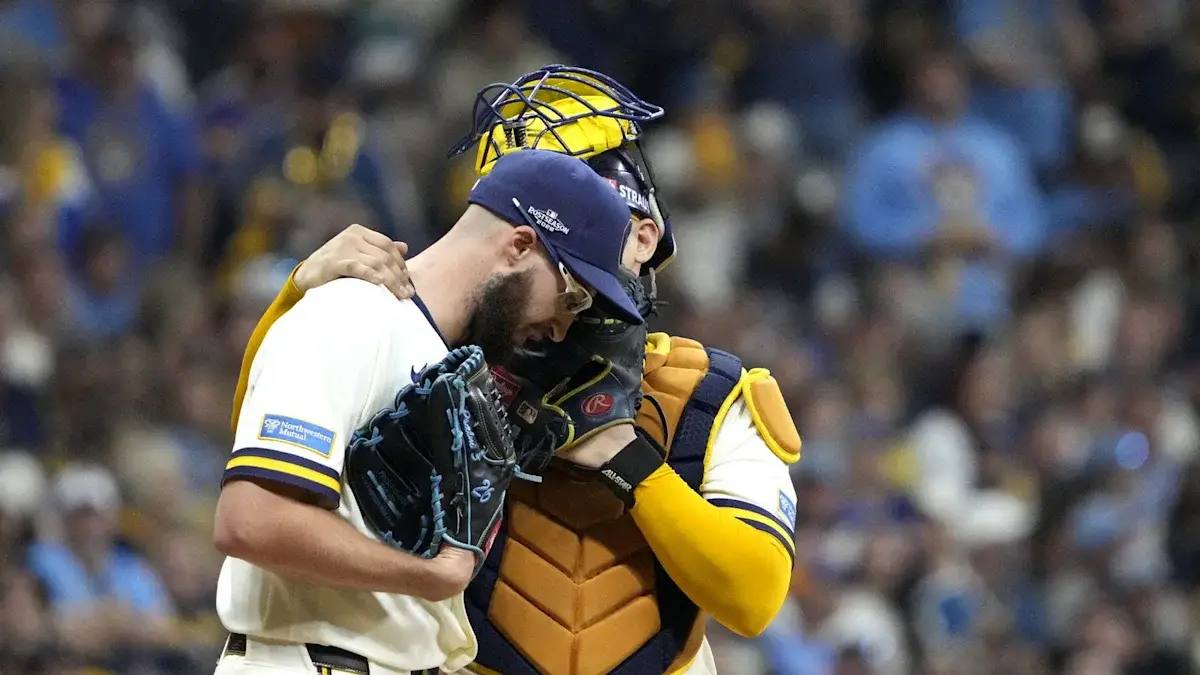 Brewers stun Dodgers in NLCS Game 2; Ohtani benching rumors swirl